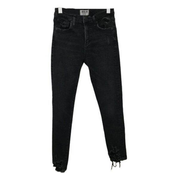 Agolde Sophie High Rise Skinny Crop Jeans - Picture 2 of 10